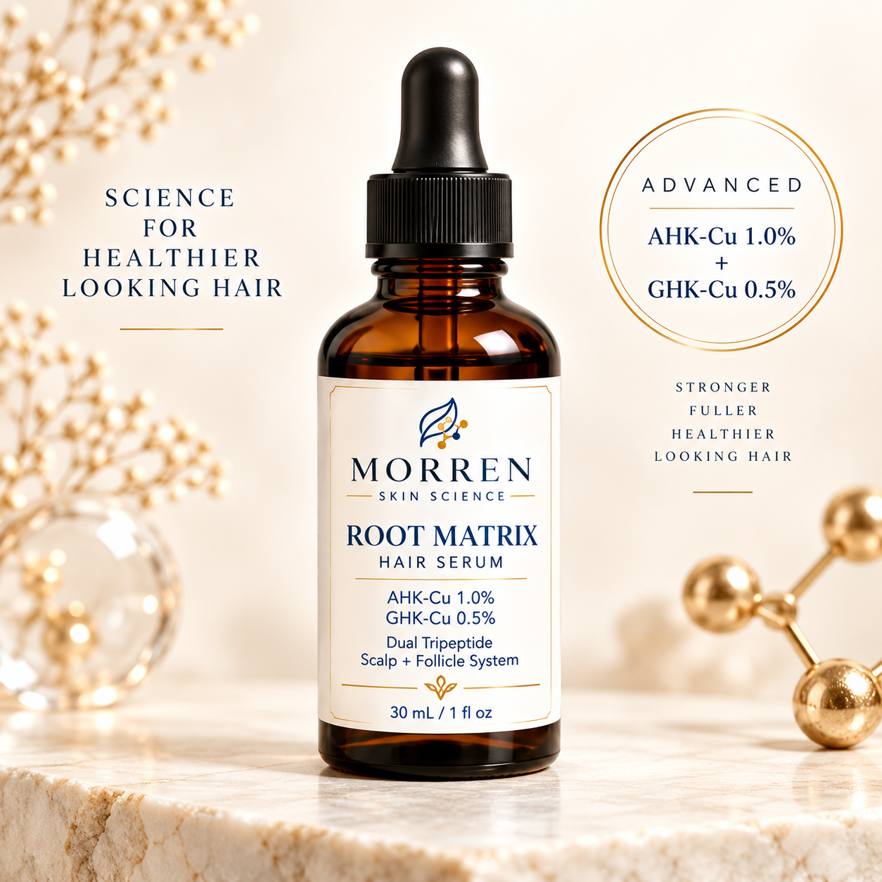 Root Matrix AHK-Cu and GHK-Cu hair serum